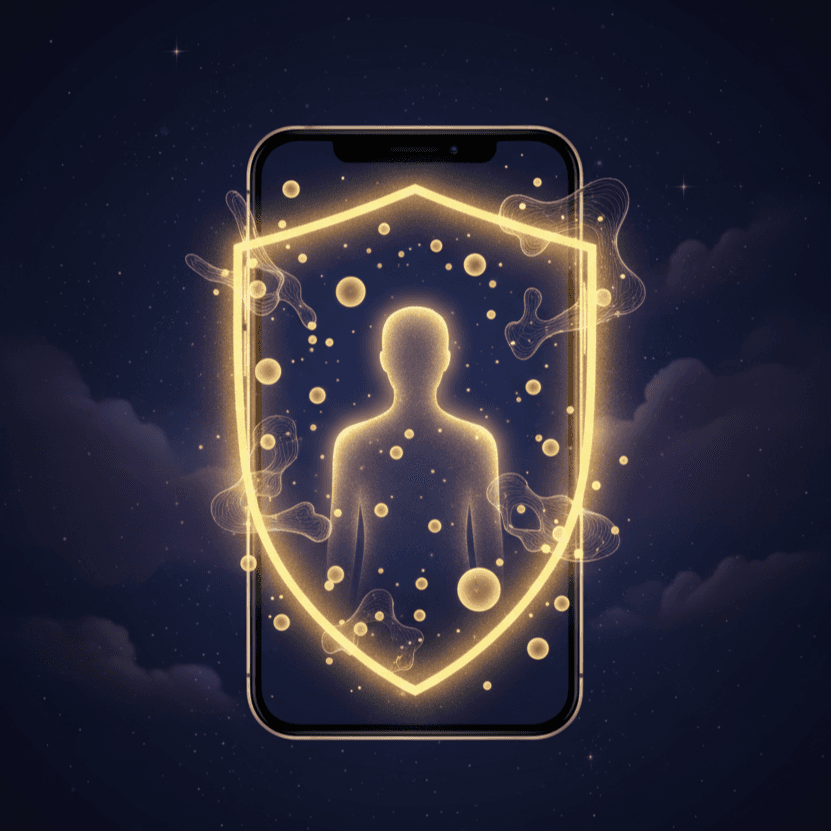 Privacy & Trust by Design - Talo Chat feature illustration